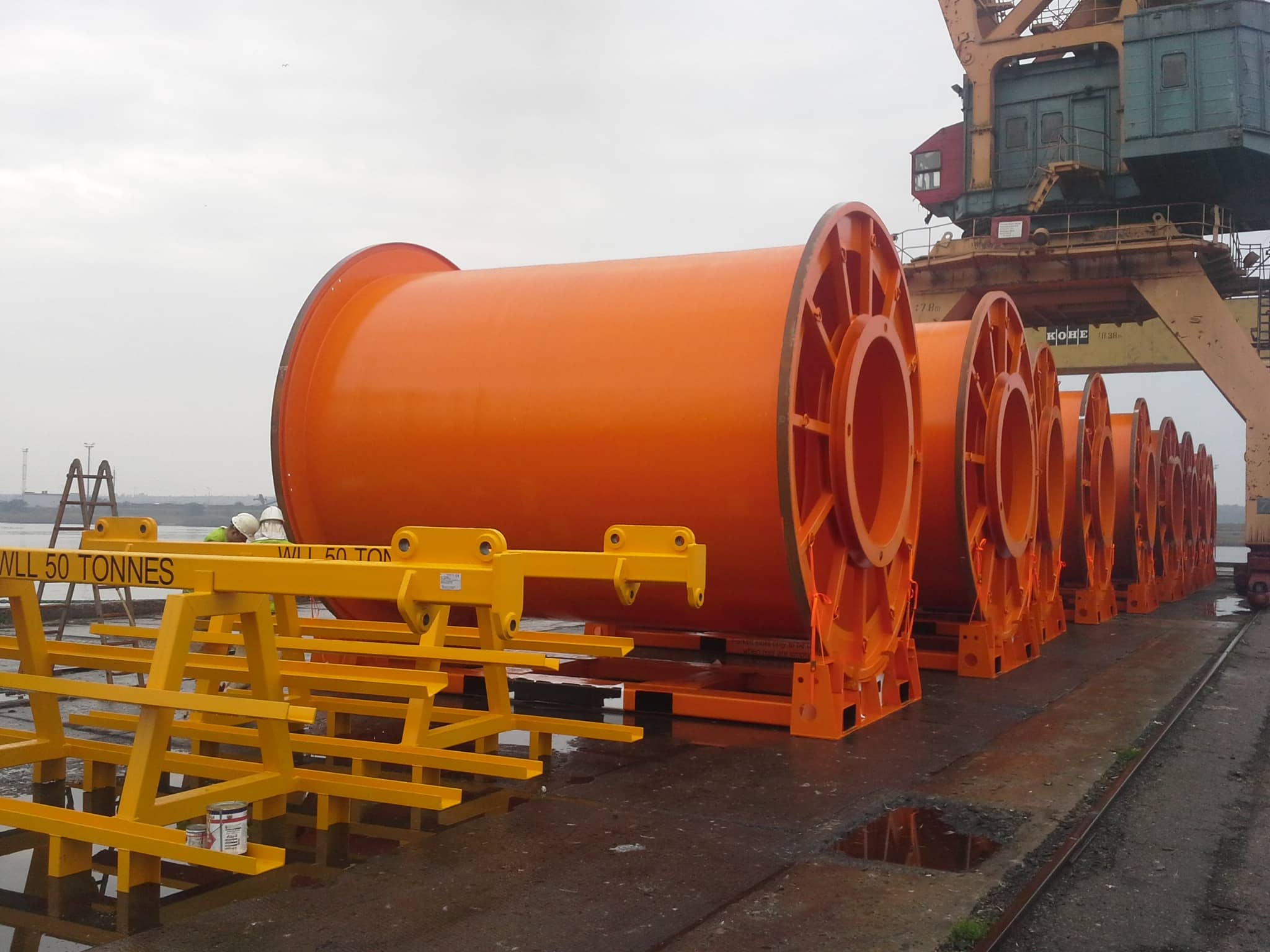 Modern warehouse interior